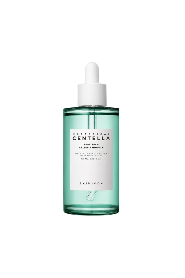 Skin1004 Madagascar Centella Tea-trica Relief Ampoule- Yatıştırıcı Sivilce Karşıtı Ampul 100ml