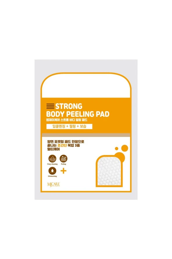 Mjcare Strong Body Peeling Pad  Vücut Peeling Pad