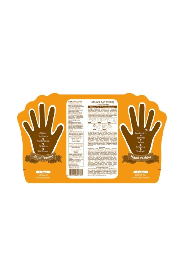 Mjcare Hand Peeling - Soyulan El Peeling Maskesi - 4