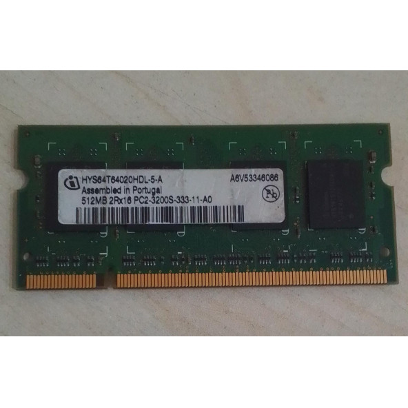 512MB 333MHZ 32000S NOTEBOOK RAM SODIMM