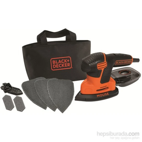 Black&Decker KA2000-QS 120W Mouse Çok Amaçlı Zımpara - 2