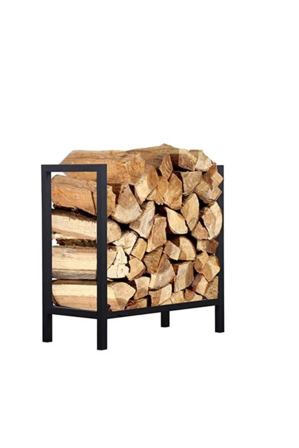DizaynS Dekoratif Şömine Yanı Odunluk 50x40x30 Dkzm-1702-dnlk - 2