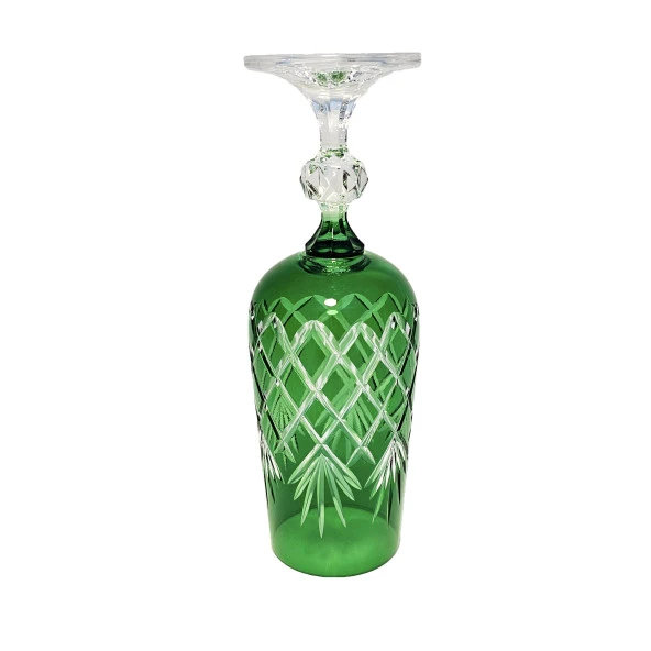 Bohemia Lorenzo 180ml Kristal 1 Adet Bardak Kadeh Takımı (yeşil) - 2