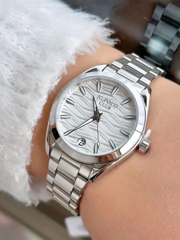 JG. Polo Clup JPC.0224.S03988.01 Çelik Kadın Kol Saati ürün görseli