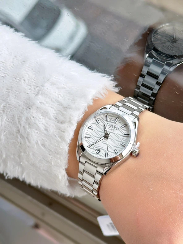 JG. Polo Clup JPC.0224.S03988.01 Çelik Kadın Kol Saati - Resim 2