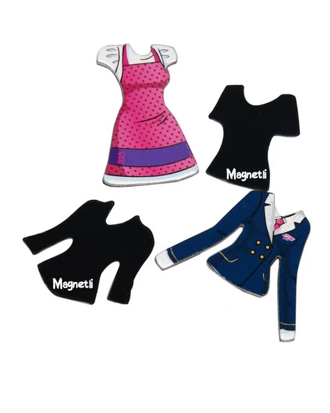 Barbie Meslekler Manyetik Elbise Giydirme Oyunu - 5