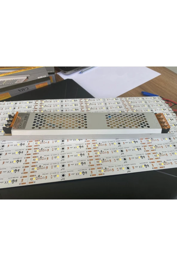BHBACKHOME ALÜMİNYUM ÇUBUK LED 12 VOLT KABLOLU MONTAJA HAZIR 10 MT + TRAFOLU SET