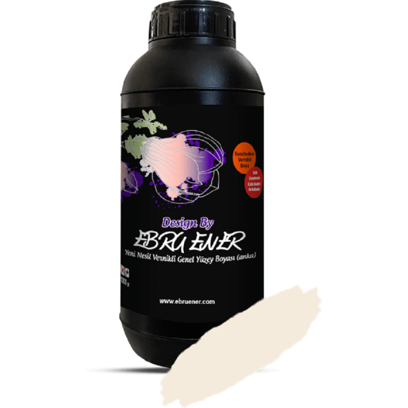 Ebru Ener Anka Vernikli Genel Yüzey Boyası Sahra Bej 1000 gr.