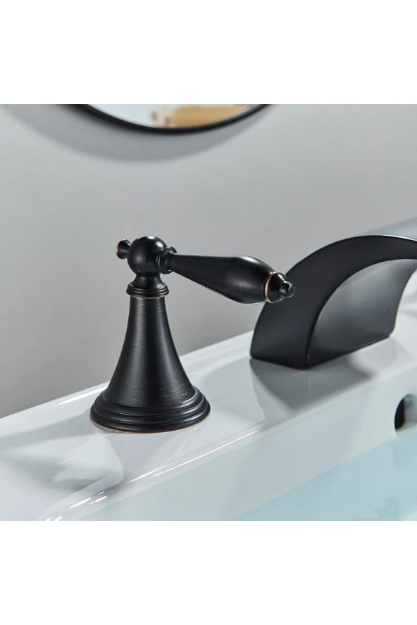 Banyo Bataryası Küvet Jakuzi Ankastre Mat Siyah Yeni Şelale 7 Yıl Garantili Ithal - Resim 4