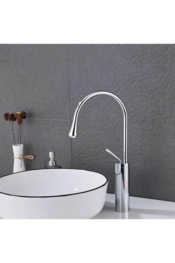 Banyo Çanak Lavabo Bataryası Yeni Tasarım Krom 5 Yıl Garantili - Resim 2