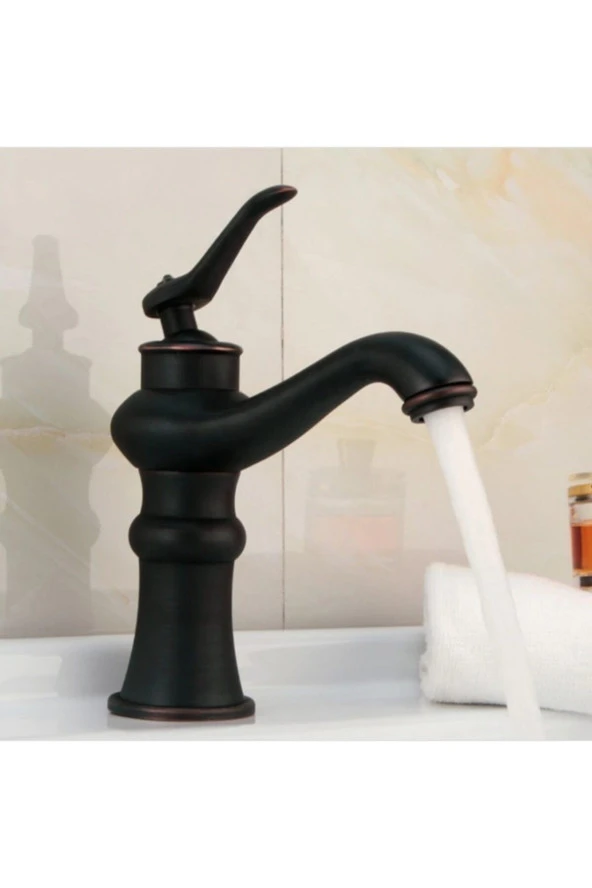 Banyo Lavabo Bataryası Mat Siyah Yeni Model 5 Yıl Garantili ürün görseli