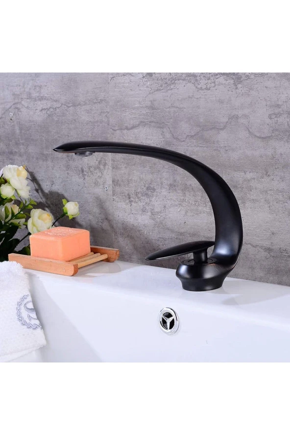 Banyo Lavabo Bataryası Siyah Yeni Model 5 Yıl Garantili - 4