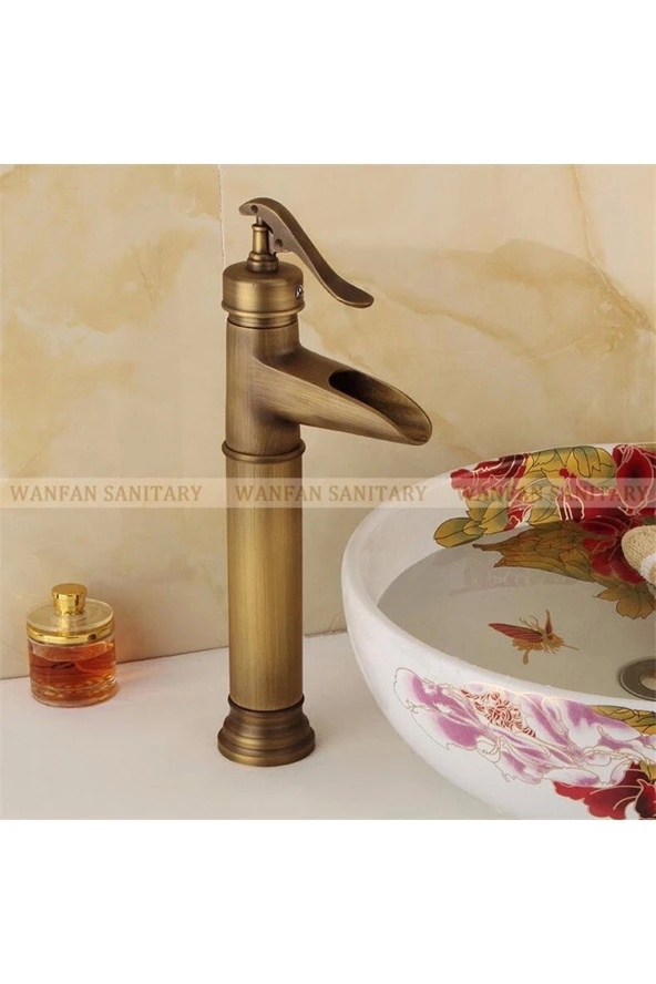 Banyo Çanak Lavabo Bataryası Antik Şelale Yeni Ürün