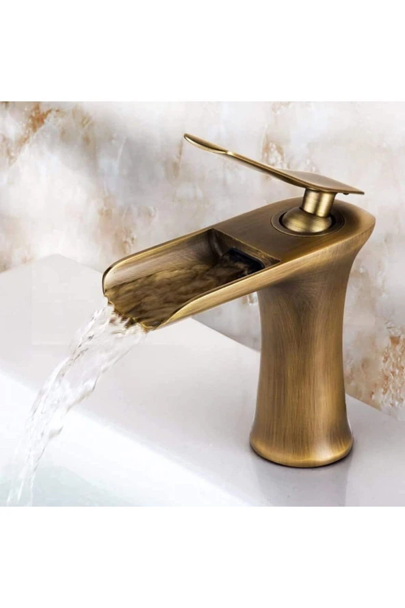 Banyo Lavabo Bataryası Antik Şelale Model Yeni 7 Yıl Garantili Yüksek Kalite Ithal - 4