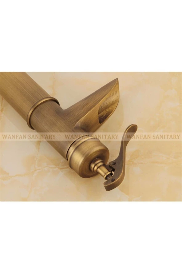 Banyo Çanak Lavabo Bataryası Antik Şelale Yeni Ürün - Resim 4