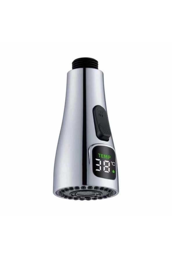 Mutfak Evye Bataryası Dual Flow Su Arıtma Çıkışlı Dijital Sıcaklık Led Fiskiye Dokunmatik Ithal - Resim 5