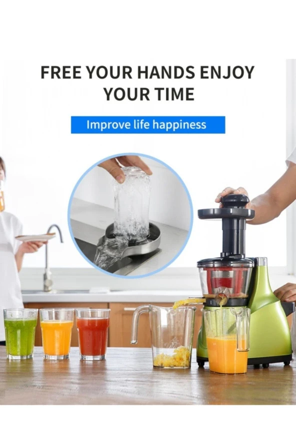 Mutfak Evye Basınçlı Bardak Yıkama Bataryası Otomatik Fiskiye Mat Krom Nikel 5 Yıl Garantili - 2