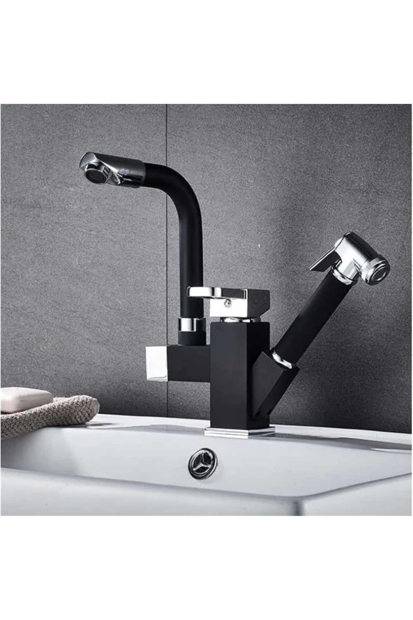 Mutfak Evye Bataryası Fiskiyeli Yeni Mat Siyah Tasarım 5 Yıl Garantili ürün görseli