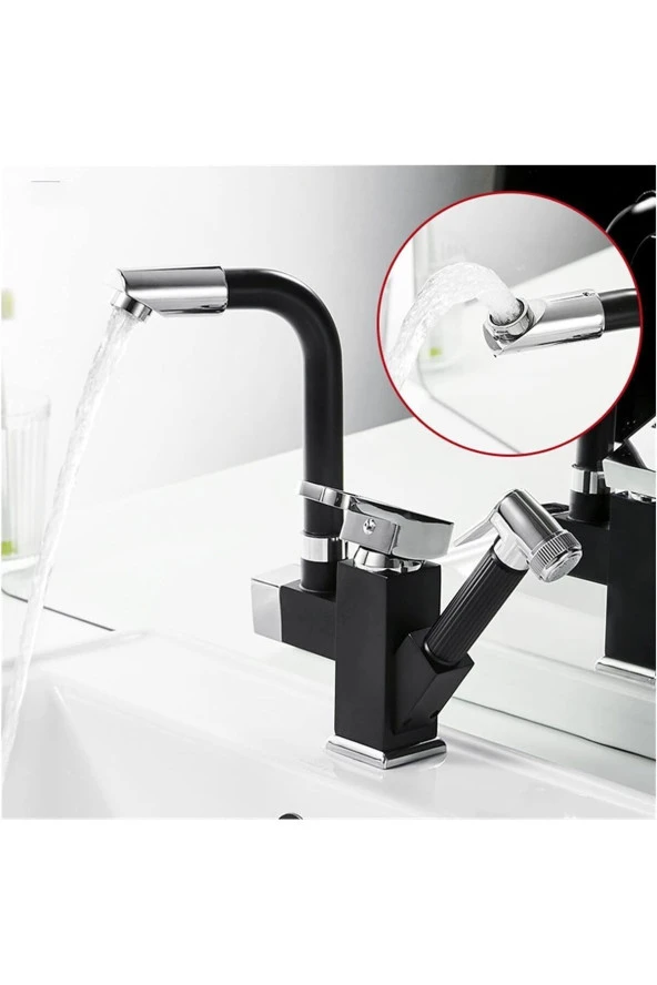 Mutfak Evye Bataryası Fiskiyeli Yeni Mat Siyah Tasarım 5 Yıl Garantili - Resim 5