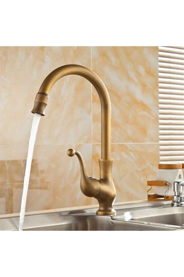 Mutfak Lavabo Evye Bataryası Antik Renk Yeni Tasarım Ithal 7 Yıl Garantili - Resim 3