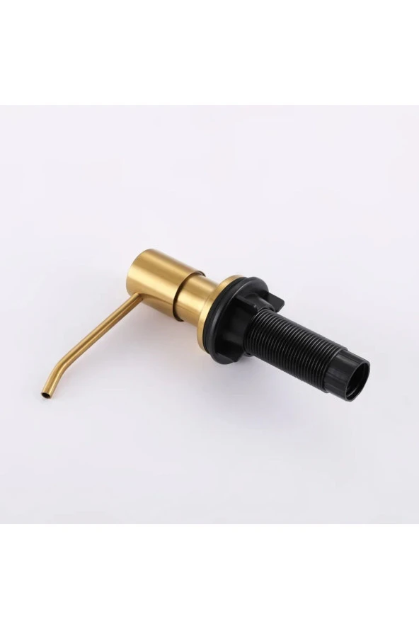 ANKASTRE SIVI SABUNLUK MAT GOLD MUTFAK EVİYE VE BANYO LAVABO UYUMLU İTHAL 5 YIL GARANTİLİ 500ML - 4