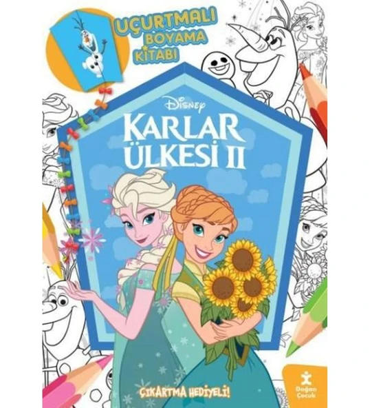 DISNEY KARLAR ÜLKESİ UÇURTMALI BOYAMA DOĞAN ÇOCUK