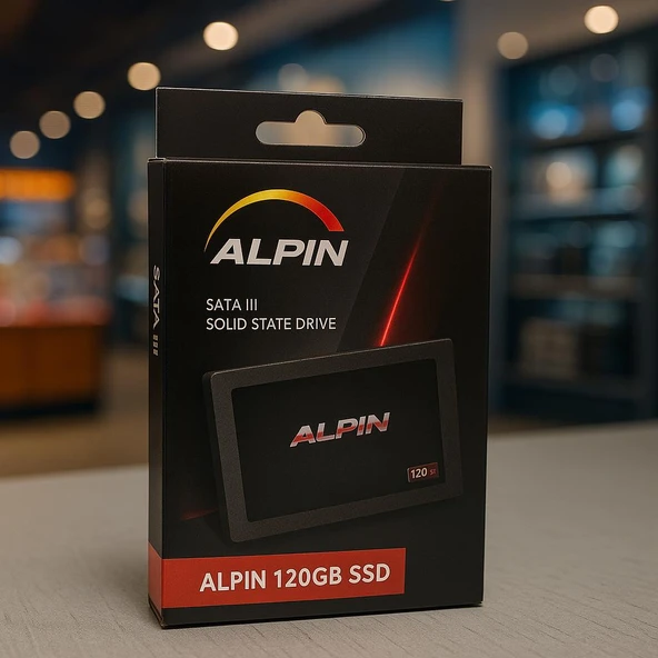 ALPİN Plus120 SSD 120 GB SSD Hard Disk  2.5'' Sata 3 450 Mb/s-450BMb/s - 3