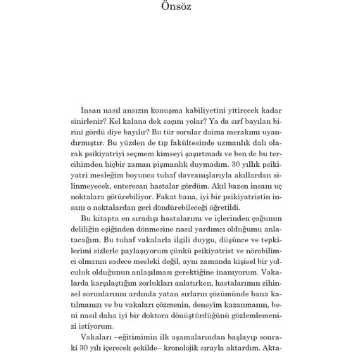 BİR PSİKİYATRİSTİN GİZLİ DEFTERİ-EN SIRADIŞI VAKALAR - 4