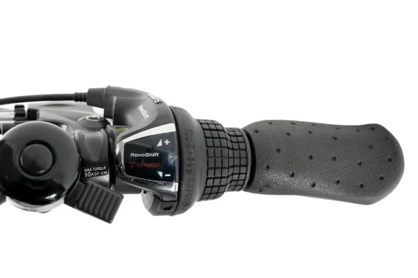 Alba Fold E Std Katlanır Elektrikli Bisiklet LCD Gösterge 36V 7,8Ah Batarya V-Fren Siyah - Resim 6