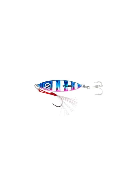 Fujin UFO Micro Jig Yem  Blue Pink Zebra Glow 6 Gr