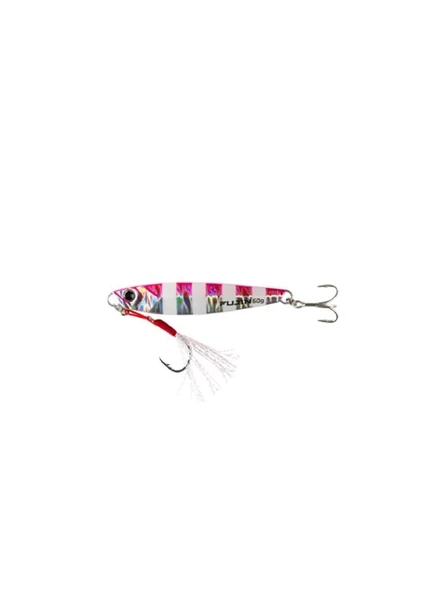 Fujin Jig-X Jigging Jig Yem  Pink Zebra Glow 20 Gr