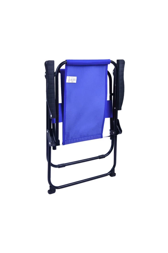 EXENT 2 Adet 2-6 yaş LÜX Çocuk Piknik Sandalyesi-Mini Kamp Sandalyesi-Kırmızı-Mavi - 4