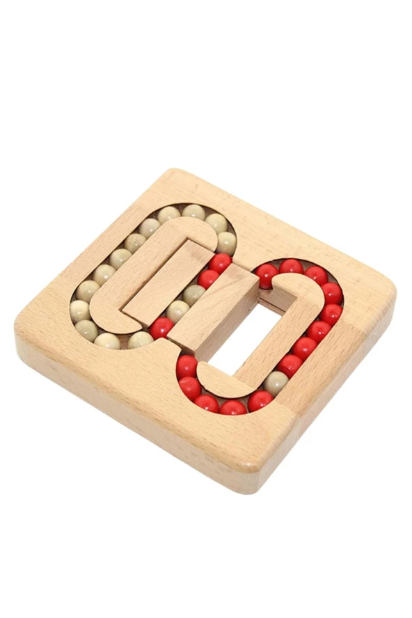 Ahşap Eğitici Rubik Küp Oyunu 12cm - 2