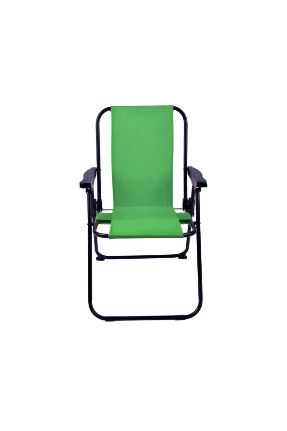 EXENT 2 Adet 2-6 Yaş LÜX Çocuk Piknik Sandalyesi-Mini Kamp Sandalyesi-Pembe-Yeşil - 3