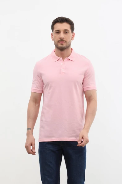 Erkek Polo Yaka %100 Pamuk Tişört - 3
