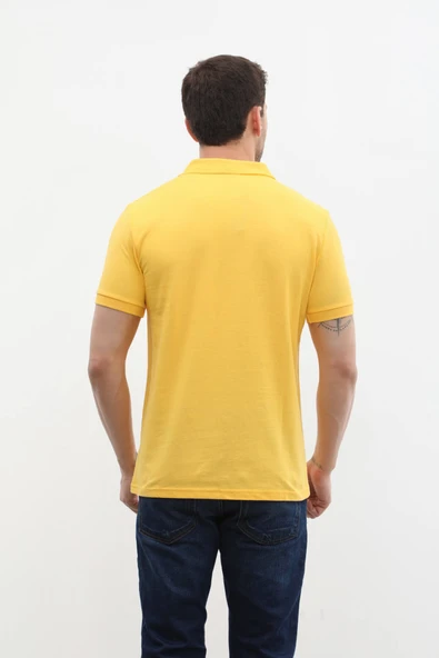 Erkek Polo Yaka %100 Pamuk Tişört - 12