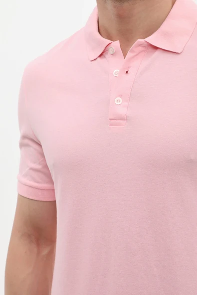 Erkek Polo Yaka %100 Pamuk Tişört - 5