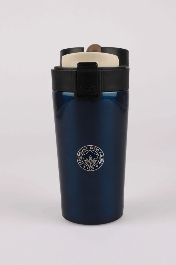 Fenerbahçe Orjınal Lisanslı Çelik Termos Kilitli Mug - 3