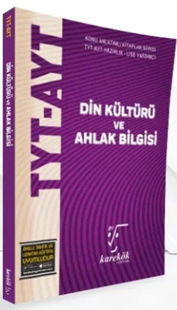 YKS TYT AYT Din Kültürü ve Ahlak Bilgisi MPS Konu Anlatımlı Soru Bankası Karekök Yayınları