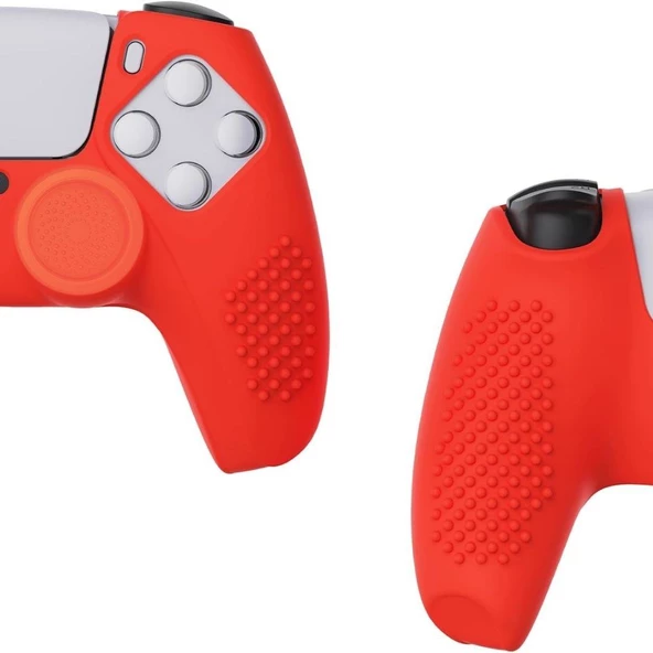 Cosmostech PS5 Controller Joystick Oyun Kolu Gamepad Uyumlu Silikon + 8'li Analog Koruyucu T - 3