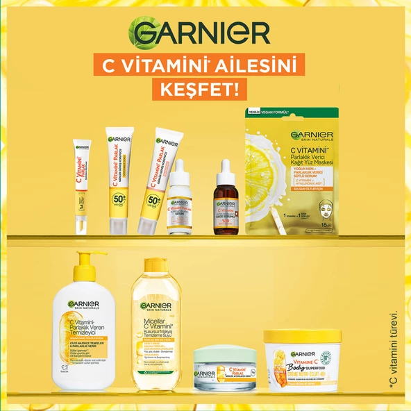 Garnier C Vitamini Parlak Günlük Aydınlatıcı Nemlendirici Krem 50 ml - 5
