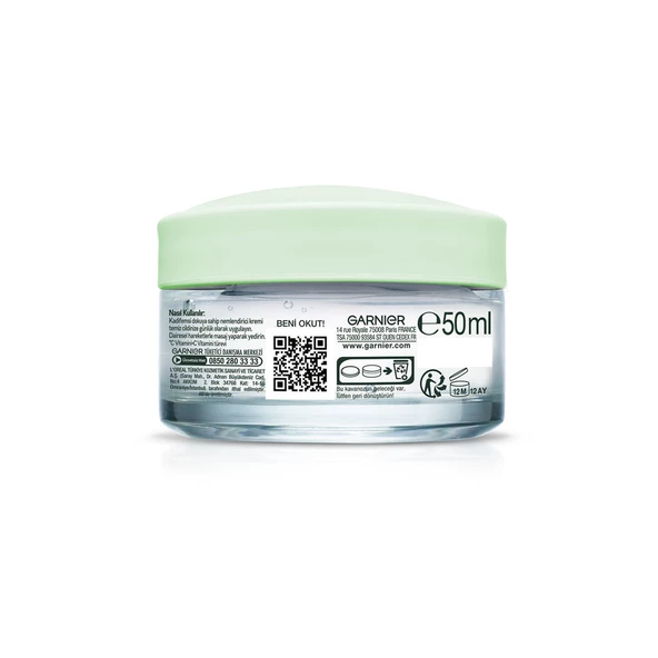 Garnier C Vitamini Parlak Günlük Aydınlatıcı Nemlendirici Krem 50 ml - 7