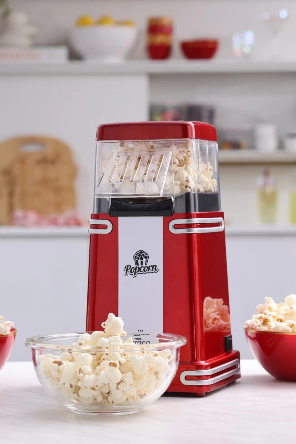 Karaca Retro Popcorn Makinesi Küçük