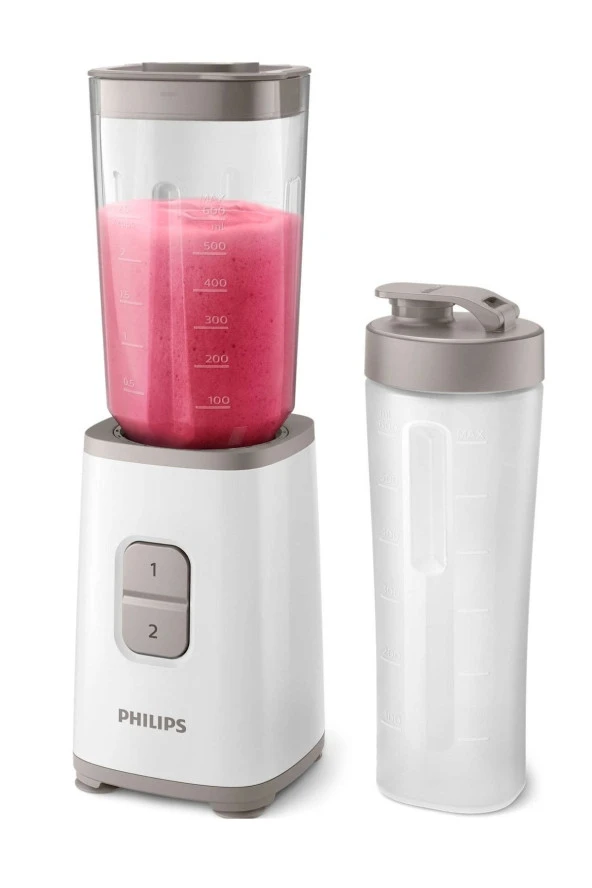 Philips Hr2602/00 Daily Collection Smoothie Mini Blender + Türk Kahvesi