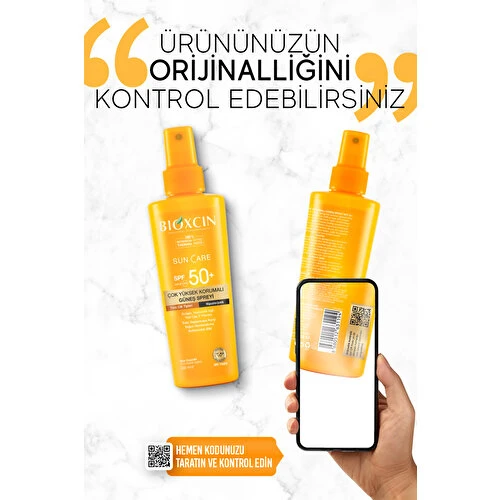 Sun Care Spf 50 Çok Yüksek Korumalı Vücut Güneş Spreyi 200 ml - Kolajen Çok Yüksek Koruma - 8