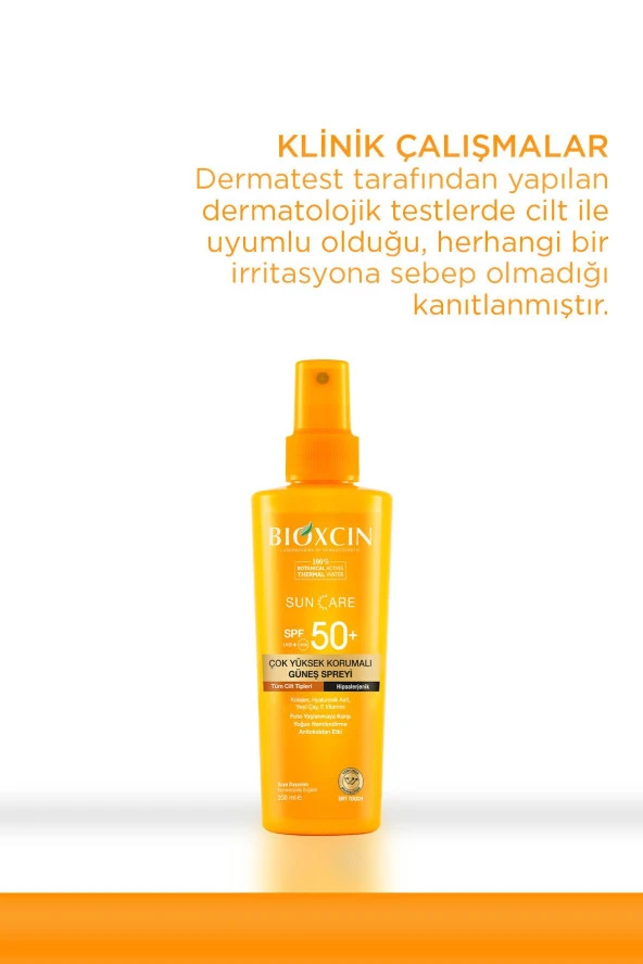 Sun Care Spf 50 Çok Yüksek Korumalı Vücut Güneş Spreyi 200 ml - Kolajen Çok Yüksek Koruma - 6