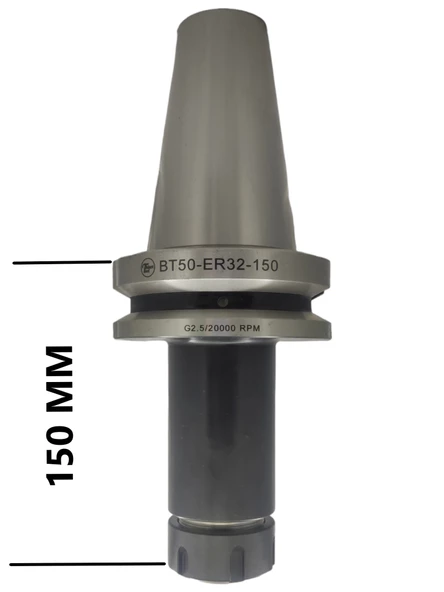 BT50 ER32 - 150 Pens Başlığı Er Tip Pens Tutucu Başlık 20.000 devir balans alınmıştır ürün görseli