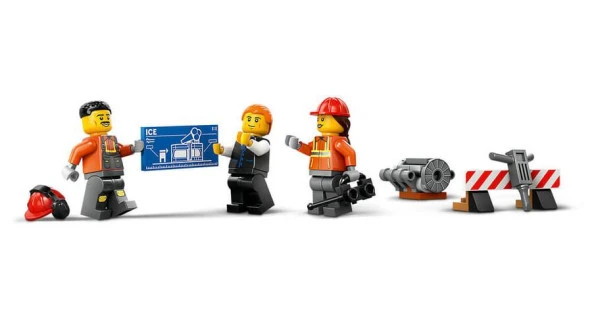 Lego City 60420 Construction Excavator - 4