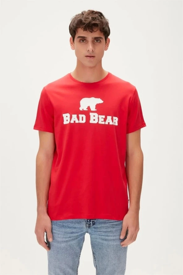 Bad Bear Tee Red Men's T-Shirt