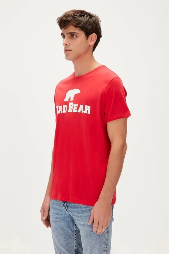 Bad Bear Tee Red Men's T-Shirt - 2